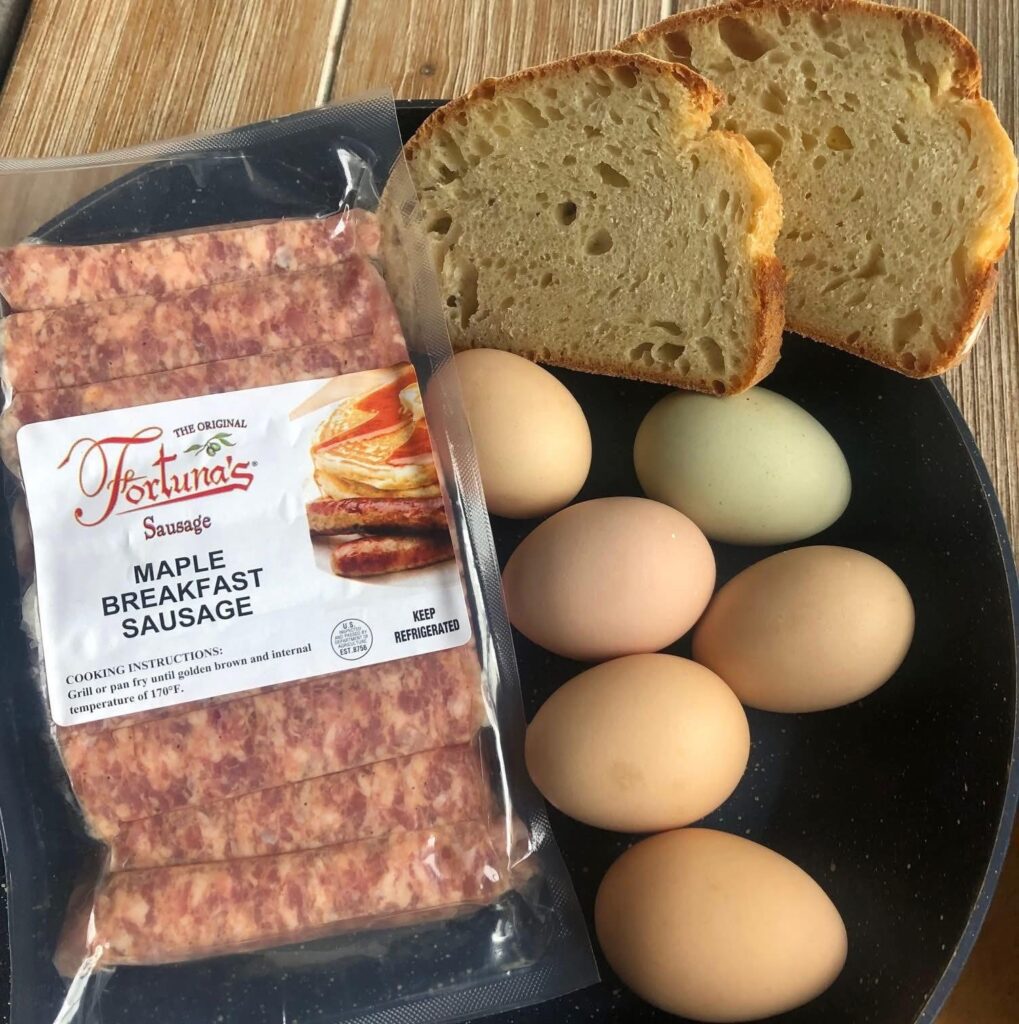 Fortuna’s Sausage makes Italian sausage in a family business in vermont. Press photo courtesy of Patti Fortuna