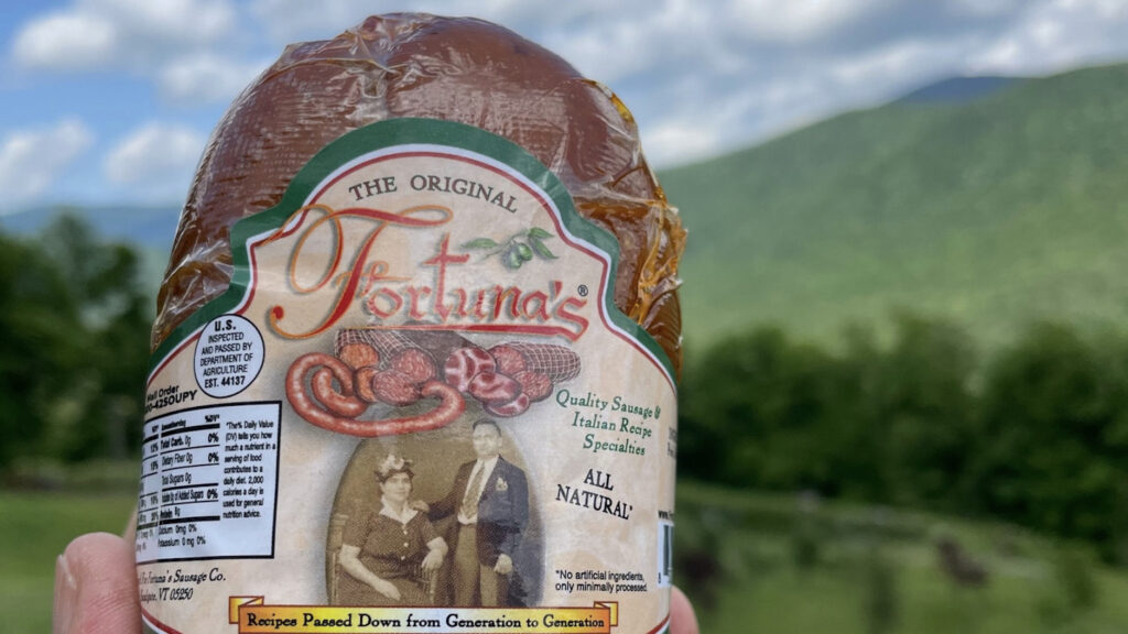 Fortuna’s Sausage makes Italian sausage in a family business in vermont. Press photo courtesy of Patti Fortuna