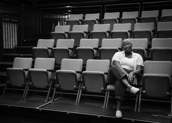 Veshonte Brown, manager of the festival’s new training program, first came to Williamstown as an intern in 2018 and says her experiences convinced her the festival needed to make changes. Susan Sabino photo Veshonte Brown, manager of the festival’s new training program, first came to Williamstown as an intern in 2018 and says her experiences convinced her the festival needed to make changes. Susan Sabino photo