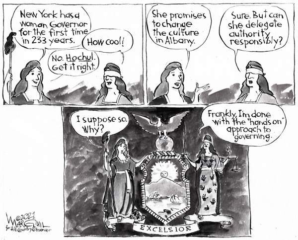 September political cartoon by Mark Wilson