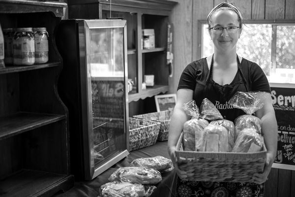 Rachael Lujbli of Rachael’s Bread in Queensbury, N.Y., displays some of her freshly baked loaves. Joan K. Lentini photo Rachael Lujbli of Rachael’s Bread in Queensbury, N.Y., displays some of her freshly baked loaves. Joan K. Lentini photo