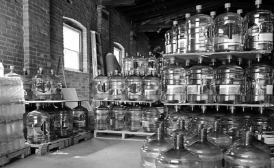 George Bouret photo, stockpiled water